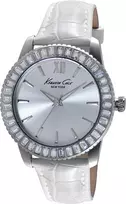 KENNETH COLE Moteriškas Laikrodis IKC2849 40mm Sidabrinis Nerūdijančio Plieno Tinklelis