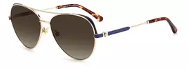 KATE SPADE Women's KATALINAGSLKS Butterfly Sunglasses Dark Havana Grey Gradient 59mm