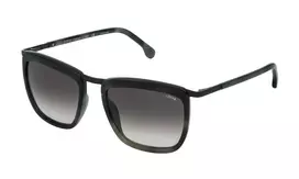 LOZZA Unisex akiniai nuo saulės SL2283M550531 Havana rėmelis, žali lęšiai 55/19/140 mm