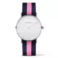 PAUL HEWITT Sailor Line Unisex Quartz Watch 39mm Rose Gold Stainless Steel Case White Dial Nude Leather Strap PHSASSTWNLP20