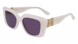 KARL LAGERFELD KL6125S-280 Moteriški Akiniai Nuo Saulės Havana Vėžlio Kiauto Acetato Rėmeliu Rudi Gradientiniai Lęšiai 52mm