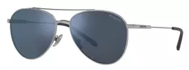 ARNETTE AN3085-736-55 Vyriški stačiakampiai akiniai nuo saulės Matinė juoda Tamsiai pilka 58mm