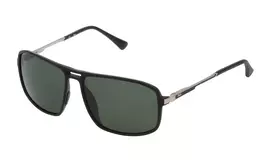 FILA SF9329-58U28P Vyriški poliarizuoti akiniai nuo saulės – juoda/pilka – 58/15/140 mm
