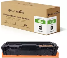 G&G Reborn Toner Cartridge Replacement HP 415A Black 2400 Pages Remanufactured 21269