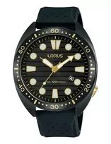 Lorus Vyriškas Kvarcinis Laikrodis RH927LX9 42mm Nerūdijantis Plienas Juodas Ciferblatas