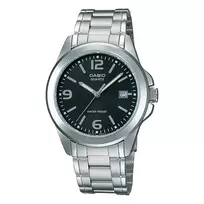 CASIO Vyriškas MTP-1215A-1A Analoginis Kvarcinis Laikrodis 43,3mm Nerūdijantis Plienas