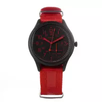 TIMEX Vyriškas Laikrodis TW2V10900LG 41mm Žalias Odinis Dirželis Juodas Ciferblatas