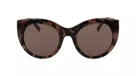 DKNY moteriški akiniai nuo saulės DK517S-230 Havana Brown Rectangular 52mm