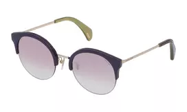 POLICE Moteriški Akiniai nuo Saulės SPL61561300X - Juodas Rėmelis, Pilki Lęšiai, 61mm