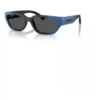 ARNETTE Vyriški akiniai nuo saulės AN4350-297587 Matiniai juodi tamsiai pilki 55mm