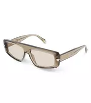 POLICE moteriški akiniai nuo saulės SPLF33-57092T Havana rėmelis, gradientiniai rudi lęšiai 57mm