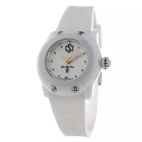 GLAM ROCK Moteriškas Laikrodis GR64005 (40mm) – Swiss Quartz, Baltas Keraminis Apvadas, Silikoninis Dirželis