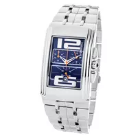 CHRONOTECH Moteriškas Laikrodis CT7018M 33mm Sidabrinis Nerūdijančio Plieno Milano Apyrankė Kvarcinis Analoginis