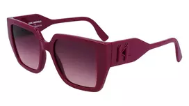 KARL LAGERFELD KL6098S-501 Moteriški kvadratiniai acetatiniai akiniai nuo saulės 52mm