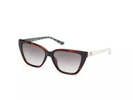 GUESS Moteriški Akiniai Nuo Saulės GU7919-5852P – Kvadratinis Rėmelis, Poliarizuoti Dūminiai Stiklai, 58mm