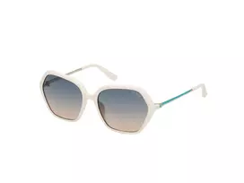 GUESS Moteriški Akiniai Nuo Saulės GU00134-5521P Kvadratiniai Acetatiniai Poliarizuoti UV400