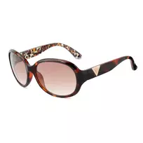 GUESS moteriški akiniai nuo saulės GU7246SDTO34 tamsiai vėžlio kiauto spalvos drugelio/katės akies 59 mm