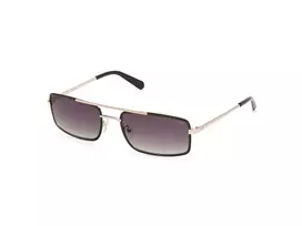 GUESS Vyriški Akiniai Nuo Saulės GU00168-5897P Juodi Stačiakampiai Poliarizuoti 58mm