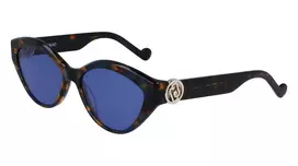 LIU JO Moteriški Akiniai Nuo Saulės LJ767SR-460 Acetato Rėmelis UV400 Apsauga 56mm