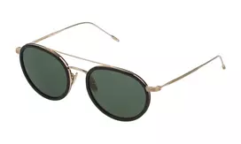 LOZZA Unisex Akiniai Nuo Saulės SL2310530300 - 53/20/145 mm, Juodas Rėmelis, Pilki Lęšiai, UV400