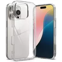 Ringke Fusion Clear Case for iPhone 16 Pro Max – Skaidrus Hibridinis Apsauginis Dėklas