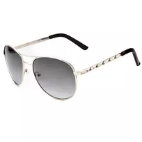 Guess Moteriški Akiniai Nuo Saulės GF0408-6132B Havana Kvadratinis Rėmelis Rudi Gradientiniai Lęšiai 61mm