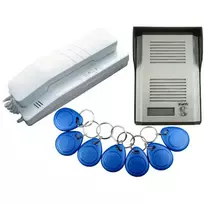 EURA ADP-41A3 Single-Family Audio Intercom System with RFID Reader (RL-3203ID)