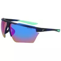 Nike Windshield Pro vyriški akiniai nuo saulės – matinė juoda / tamsiai pilki lęšiai, 80 mm