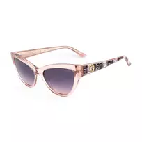 GUESS Moteriški Akiniai Nuo Saulės GU00112-5657Z Havana Vėžlio Kiauto Spalvos Acetatinis Kvadratinis Rėmelis 56mm