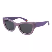 Polaroid PLD6237SX5278 Moteriški Akiniai Nuo Saulės Havana Ruda Poliarizuoti 52mm