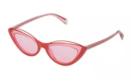 Police Moteriški Akiniai nuo Saulės SPL937520AA3 - Acetatinis Rėmelis, UV400 Apsauga, 52 mm Lęšiai