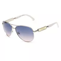GUESS Moteriški Akiniai Nuo Saulės GU7295-6010W Rudi Drugelio Rėmeliai 60mm