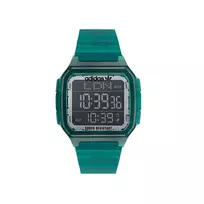 Adidas Project One vyrų skaitmeninis kvarcinis laikrodis AOST22048 45mm juodas Bio-Resin
