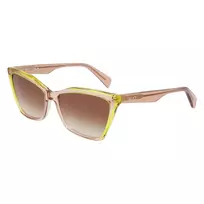 LIU JO Moteriški katės akies akiniai nuo saulės LJ796S-279 Havana Brown Gradient 58mm