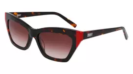 DKNY Moteriški Akiniai Nuo Saulės DK547S-237 Havana Brown Gradient 55mm