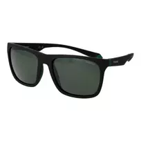 POLAROID PLD2141S563OL Unisex akiniai - Havana rėmelis, žali poliarizuoti lęšiai, 57 mm
