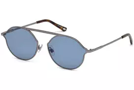 WEB EYEWEAR Unisex Akiniai Nuo Saulės WE0198-08V Juodi/Pilki 57/15/145 mm