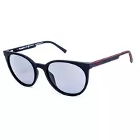 TIMBERLAND Vyriški Akiniai Nuo Saulės TB9176-5302D - Matinis Juodas Rėmelis, Pilki Poliarizuoti Lęšiai, 53mm