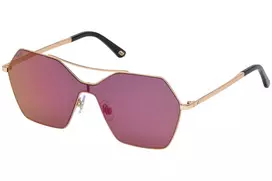 WEB EYEWEAR Moteriški akiniai nuo saulės WE0213-34Z Havana Brown Tortoise Acetate Square Frame 59mm
