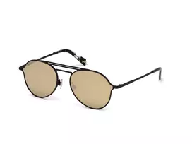 WEB EYEWEAR MAN WE0230-5602G Akiniai Nuo Saulės Juodi Pilki 56/18/145 mm