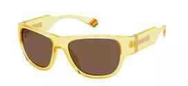 POLAROID PLD6197S40G Unisex Polarizuoti Akiniai nuo Saulės – Juodas Rėmas, Pilki Lęšiai 55mm