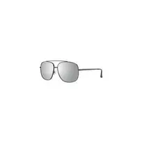 GUESS GF0207-08C Vyriški Akiniai nuo Saulės - Tamsiai Pilkas Rėmelis, Pilki Lęšiai, 60mm