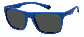 Polaroid PLD2141SDOF Unisex Akiniai - Havana Rėmelis, Žali Poliarizuoti Lęšiai - 57mm