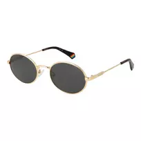 Polaroid PLD6228SX5300 Unisex Akiniai Nuo Saulės – Juodas Rėmelis, Pilki Lęšiai, 53 mm