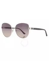 GUESS Moteriški Akiniai nuo Saulės GF6172-5932B Havana Brown Gradient Butterfly