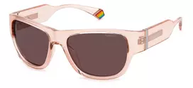 Polaroid PLD6197S Akiniai Unisex Havana Rėmelis Žali Poliarizuoti Lęšiai 55mm