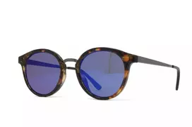GUESS Moteriški katininiai akiniai nuo saulės GF0305-5153X – rudo Havana acetato rėmelis su rudais gradientiniais stiklais (51 mm)