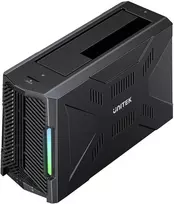 UNITEK Docking Station su 1x M.2 NVMe ir 1x SATA disku, USB-C 10Gbps, neprisijungus kopijavimas, S1234B01-EU