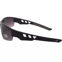 FILA SF215-71PC1 Vyriški Akiniai nuo Saulės – Juodas Rėmelis, Pilki Lęšiai, UV400 Apsauga