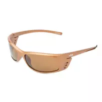FILA SF004-62C3 Unisex stačiakampiai akiniai nuo saulės – juodas rėmelis, pilki lęšiai 62/16/125 mm